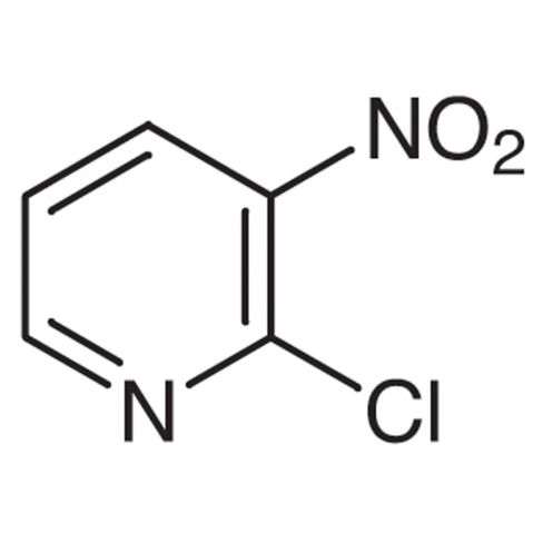 2-Chloro-3-nitropyridine Chemical Structure