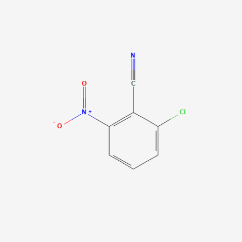 6-Chloro-2-nitrobenzonitrile 化学構造