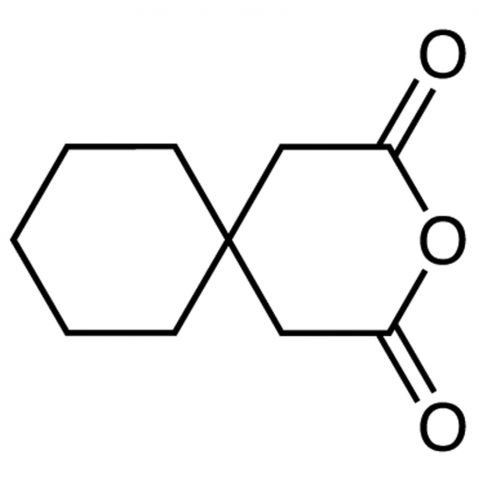 1,1-Cyclohexanediacetic anhydride Chemische Struktur