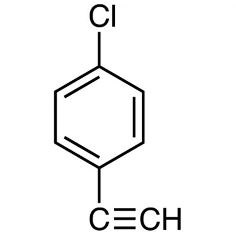 1-Chloro-4-ethynylbenzene التركيب الكيميائي