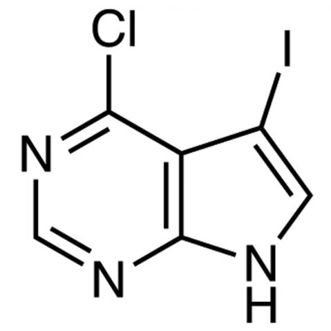 6-Chloro-7-iodo-7-deazapurine Chemical Structure