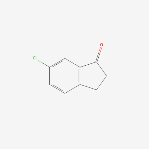 6-Chloro-1-indanone التركيب الكيميائي