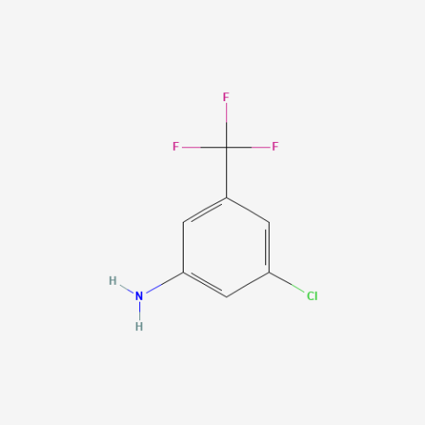 3-Chloro-5-(trifluoromethyl)aniline Chemical Structure