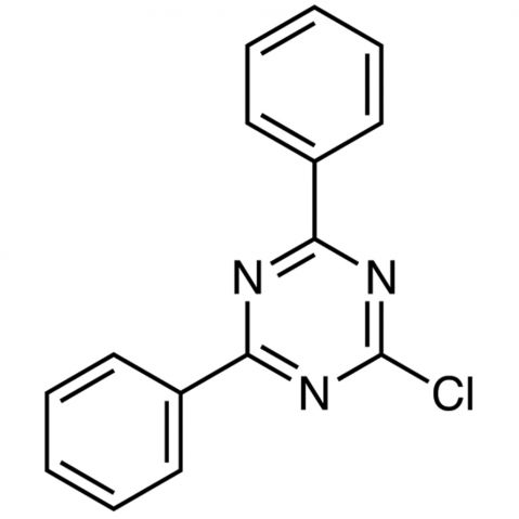 2-Chloro-4,6-diphenyl-1,3,5-triazine Chemical Structure