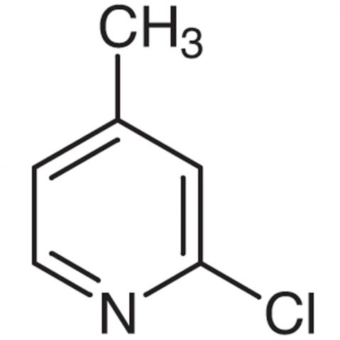 2-Chloro-4-methylpyridine التركيب الكيميائي