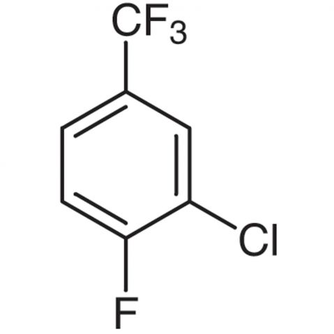 3-Chloro-4-fluorobenzotrifluoride Chemical Structure