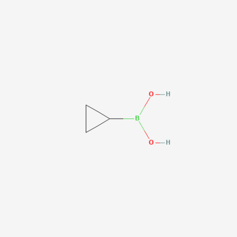 Cyclopropylboronic acid（contains varying amounts of Anhydride） Chemische Struktur