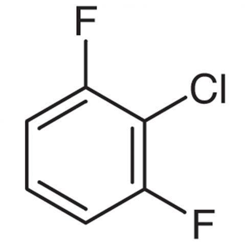 2-Chloro-1,3-difluorobenzene 化学構造