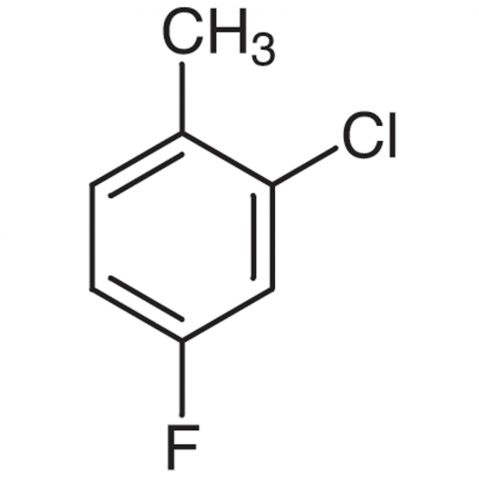 2-Chloro-4-fluorotoluene Chemical Structure