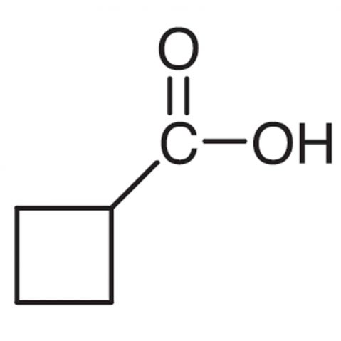 Cyclobutanecarboxylic Acid Chemical Structure