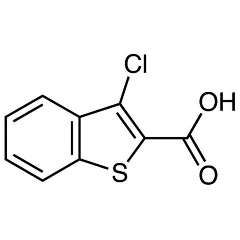 3-Chlorobenzo[b]thiophene-2-carboxylic acid Chemical Structure