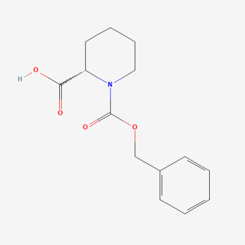 (S)-(-)-1-Cbz-2-piperidinecarboxylic acid Chemical Structure