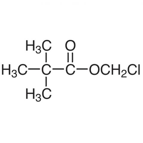 Chloromethyl pivalate 化学構造