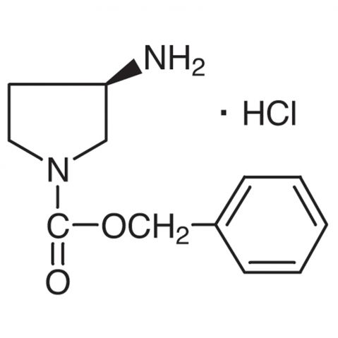 (R)-1-Cbz-3-Aminopyrrolidine hydrochloride Chemical Structure