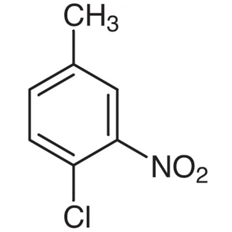 4-Chloro-3-nitrotoluene Chemische Struktur