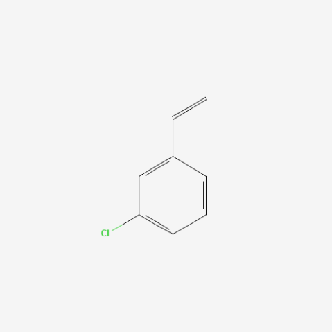 3-Chlorostyrene Chemische Struktur