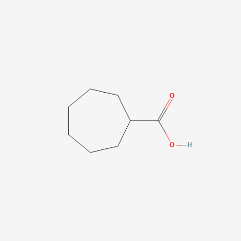 Cycloheptanecarboxylic acid Chemical Structure