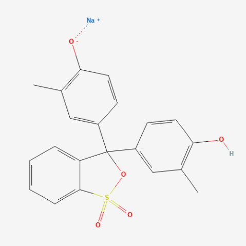 Cresol Red sodium salt Chemical Structure