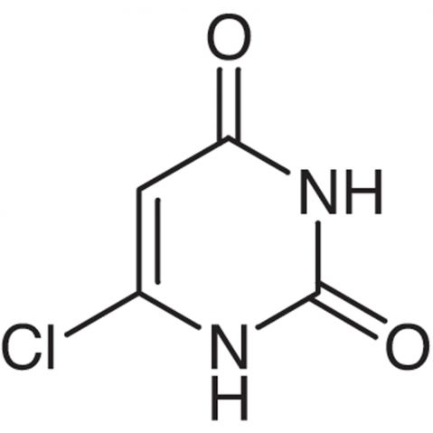 6-Chlorouracil Chemische Struktur