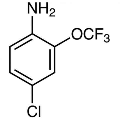 4-Chloro-2-(trifluoromethoxy)aniline Chemical Structure