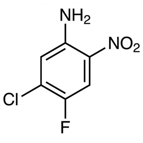 5-Chloro-4-fluoro-2-nitroaniline Chemische Struktur