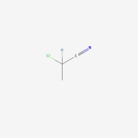 2-Chloropropionitrile Chemische Struktur