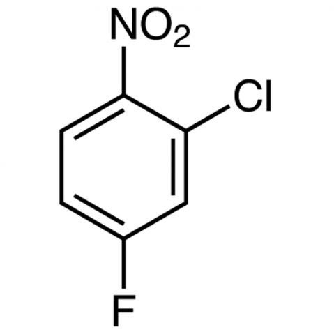 2-Chloro-4-fluoro-1-nitrobenzene Chemical Structure