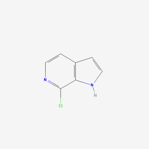 7-Chloro-1H-pyrrolo[2,3-c]pyridine Chemical Structure