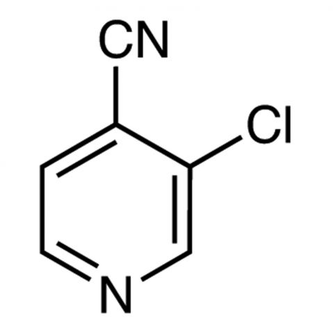 3-Chloro-4-cyanopyridine Chemical Structure