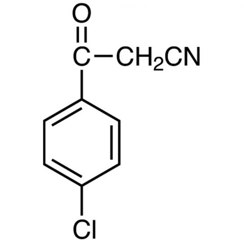 4-Chlorobenzoylacetonitrile Chemische Struktur