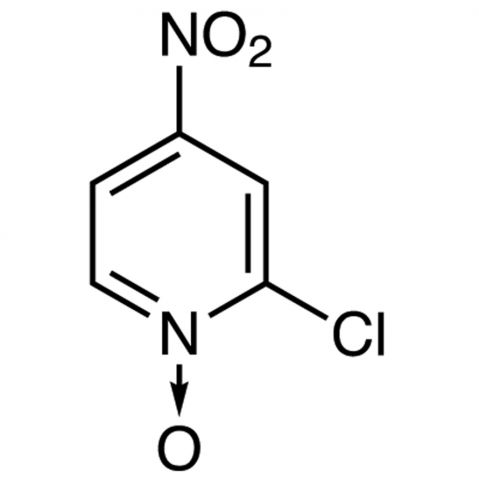 2-Chloro-4-nitropyridine N-oxide Chemical Structure