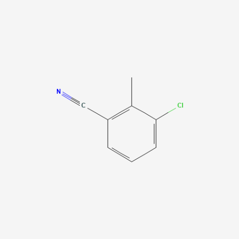 3-Chloro-2-methylbenzonitrile Chemical Structure