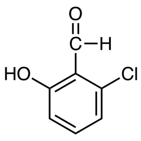 2-Chloro-6-hydroxybenzaldehyde Chemische Struktur