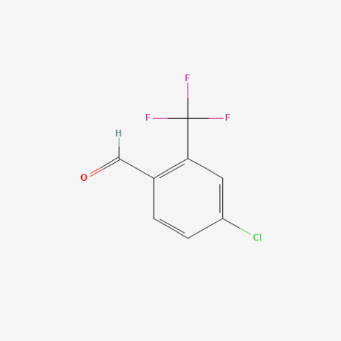 4-Chloro-2-(trifluoromethyl)benzaldehyde Chemical Structure