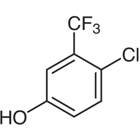 4-Chloro-3-(trifluoromethyl)phenol Chemical Structure