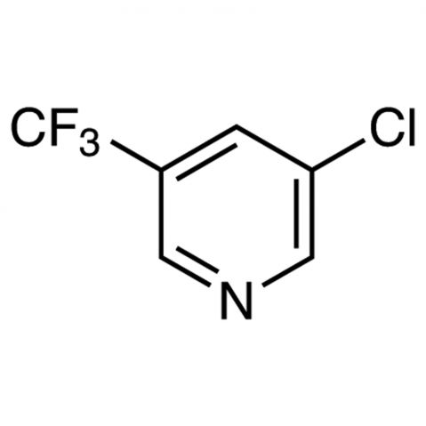 3-Chloro-5-(trifluoromethyl)pyridine Chemical Structure