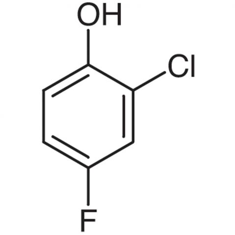 2-Chloro-4-fluorophenol Chemical Structure