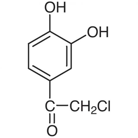 2-Chloro-3',4'-dihydroxyacetophenone Chemical Structure