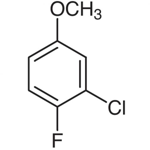 3-Chloro-4-fluoroanisole Chemical Structure