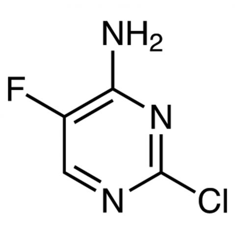 4-Amino-2-chloro-5-fluoropyrimidine Chemical Structure