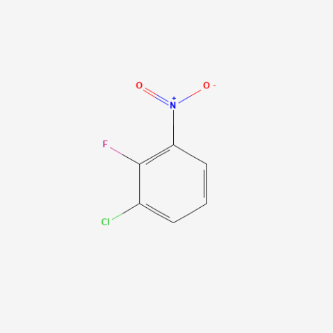 1-Chloro-2-fluoro-3-nitrobenzene Chemical Structure