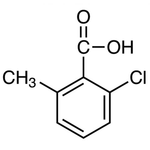 2-Chloro-6-methylbenzoic acid Chemical Structure