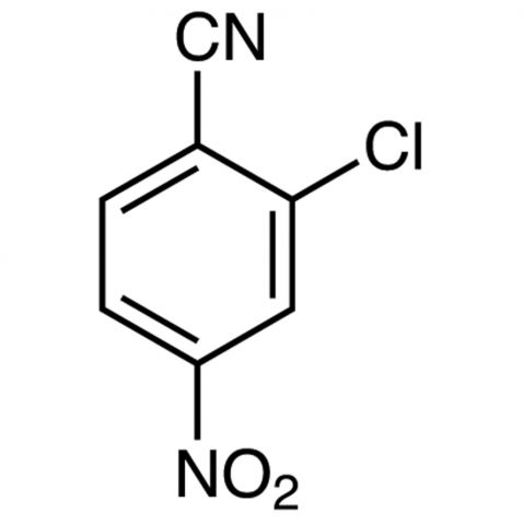 2-Chloro-4-nitrobenzonitrile التركيب الكيميائي