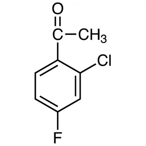 2'-Chloro-4'-fluoroacetophenone Chemical Structure