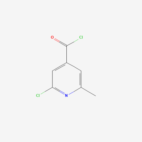 2-chloro-6-methylpyridine-4-carbonylchloride التركيب الكيميائي