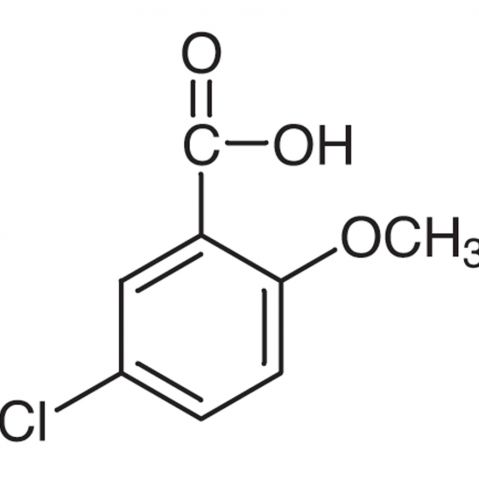 5-Chloro-2-methoxybenzoic acid التركيب الكيميائي