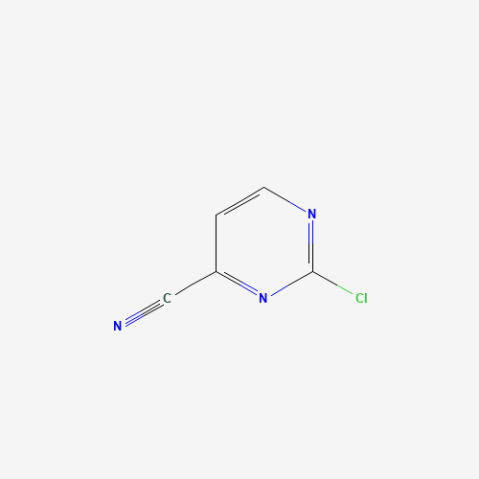 2-Chloro-4-cyanopyrimidine Chemische Struktur