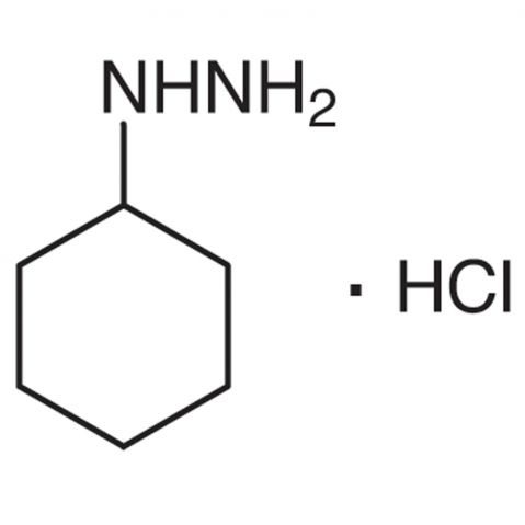 Cyclohexylhydrazine Hydrochloride 化学構造