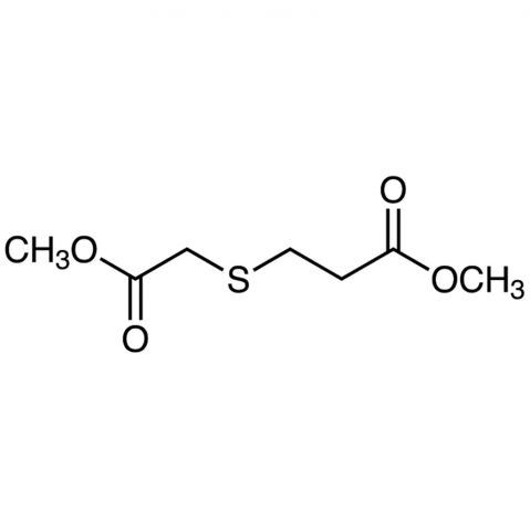 3-[(Carboxymethyl)thio]propionic Acid Dimethyl Ester Chemische Struktur