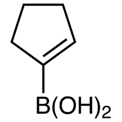 1-Cyclopentenylboronic Acid (contains varying amounts of Anhydride) Chemical Structure